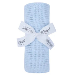 Blue Cellular Blanket