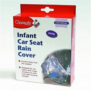 Car Seat Raincover for infant Carriers  Clippa Safe   