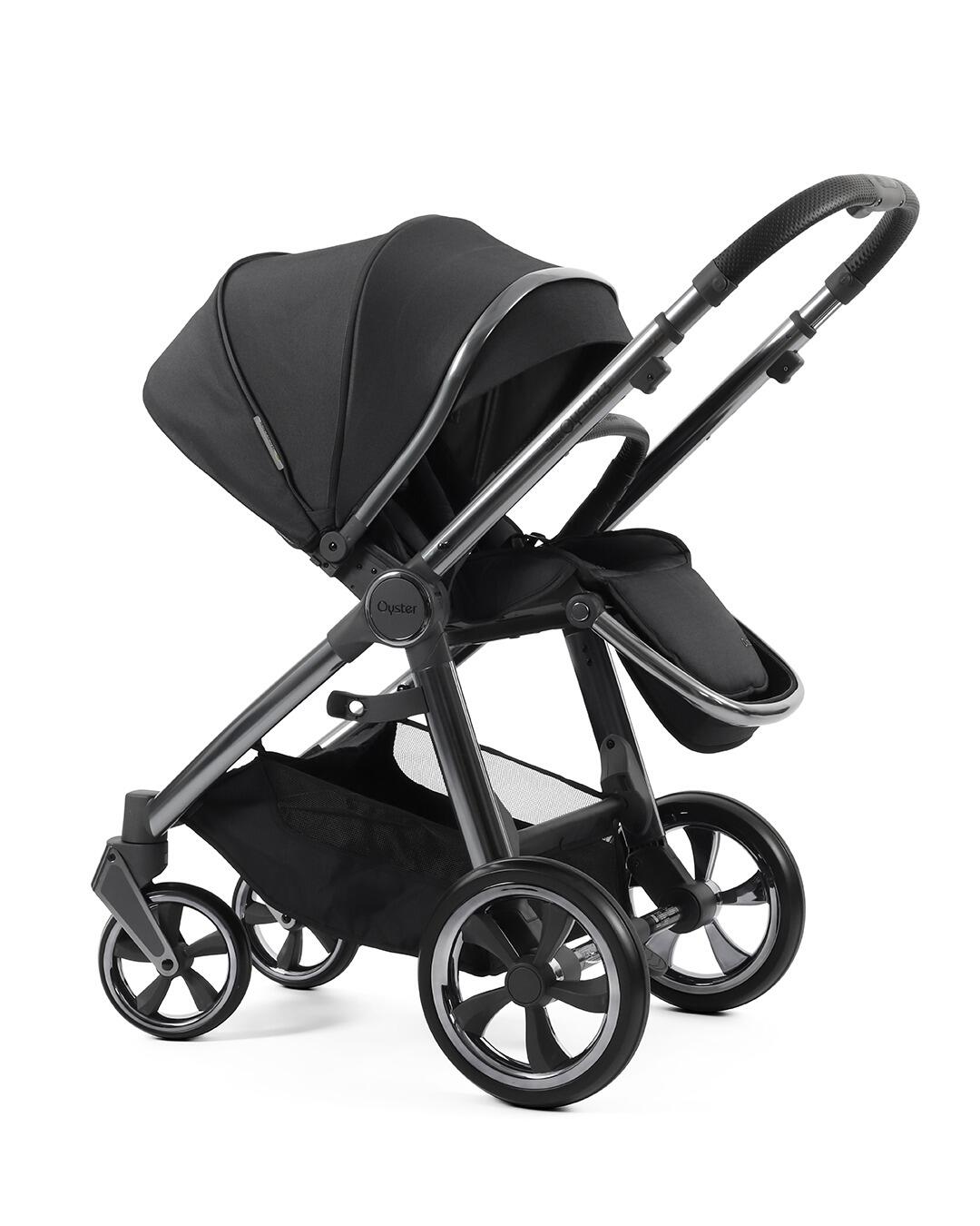BabyStyle Oyster 3 Carbonite Grey stroller-3
