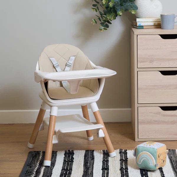 Clair De Lune 6 in 1 Highchair in Beige  Clair De Lune   