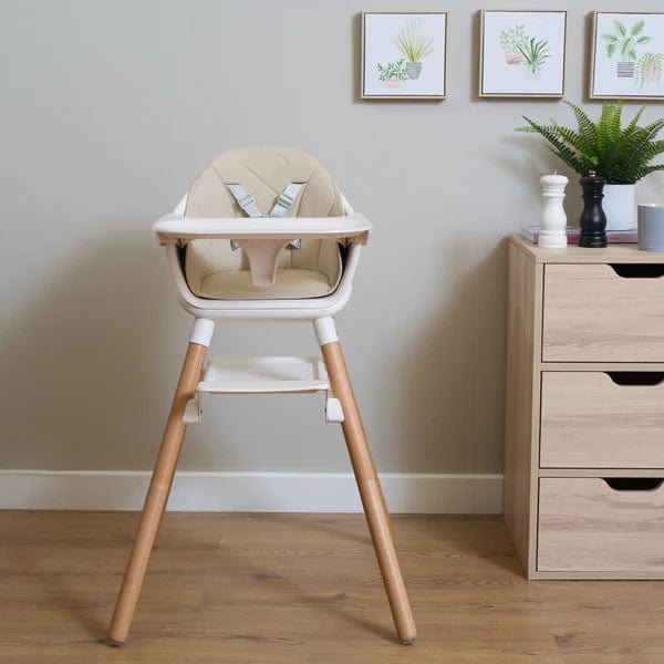 Clair De Lune 6 in 1 Highchair in Beige  Clair De Lune   