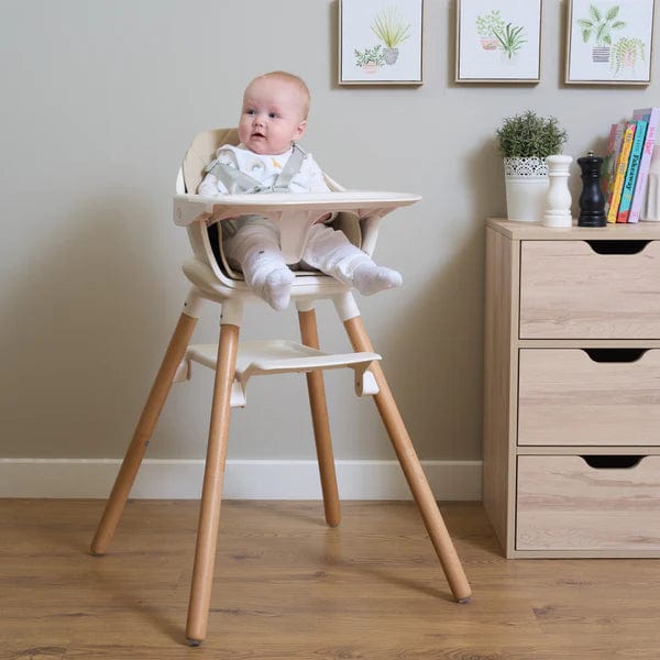 Clair De Lune 6 in 1 Highchair in Beige  Clair De Lune   