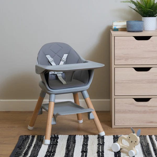 Clair De Lune 6 in 1 Highchair in Grey  Clair De Lune   