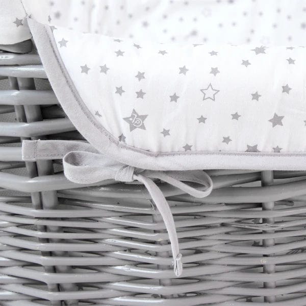 Clair De Lune Bedside Crib - Grey  Clair De Lune   