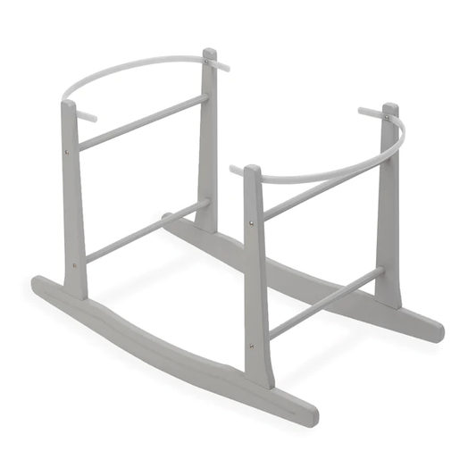 Clair De Lune Moses Basket Stand Grey Rocking Stand  Clair De Lune   