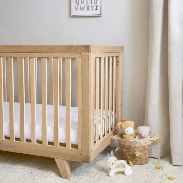 Clair De Lune Oak Cot Bed  Clair De Lune   