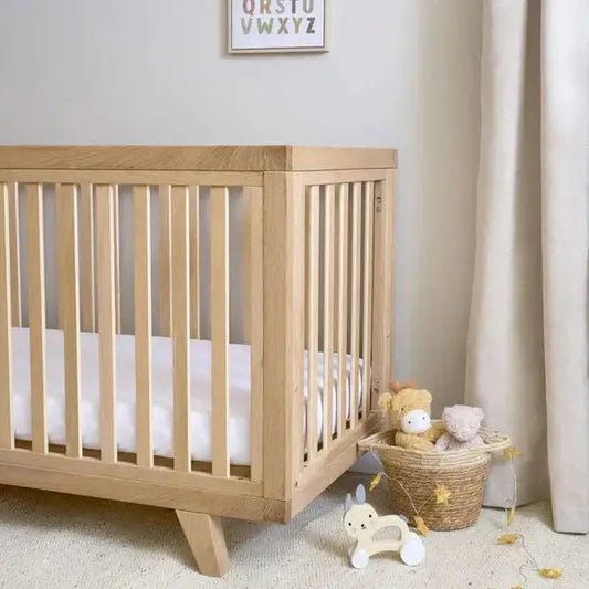 Clair De Lune Oak Cot Bed  Clair De Lune   