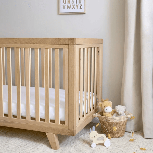 Clair De Lune Oak Cot Bed  Clair De Lune   