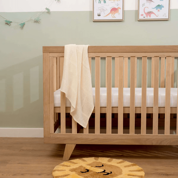 Clair De Lune Oak Cot Bed  Clair De Lune   