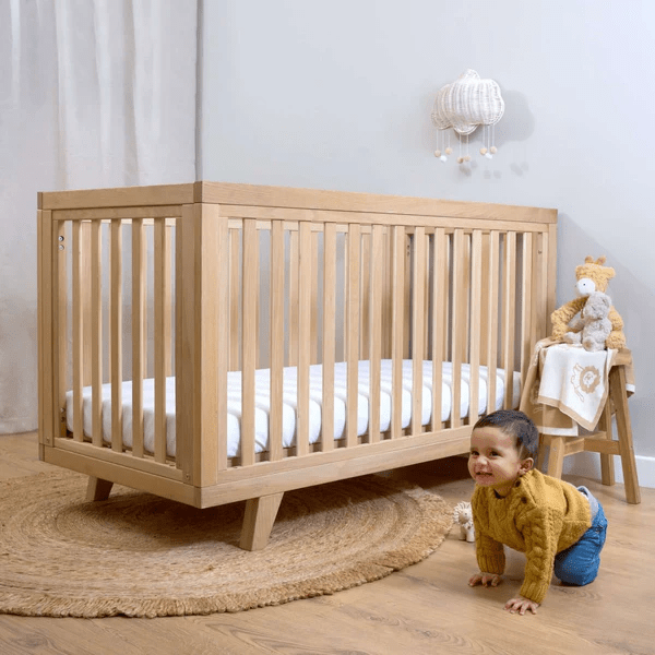 Clair De Lune Oak Cot Bed  Clair De Lune   