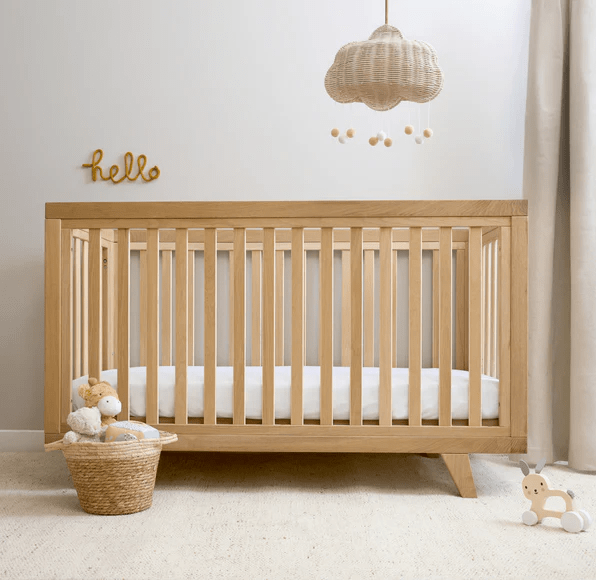 Clair De Lune Oak Cot Bed  Clair De Lune Cot Bed No Mattress  