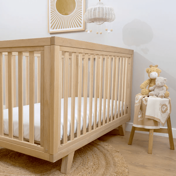 Clair De Lune Oak Cot Bed  Clair De Lune   