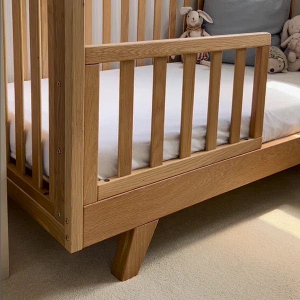 Clair De Lune Oak Cot Bed Toddler Extension Kit Baby Boutique UK
