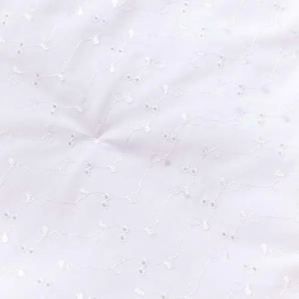 Clair De Lune White Broderie Anglaise Moses Basket  Clair De Lune   