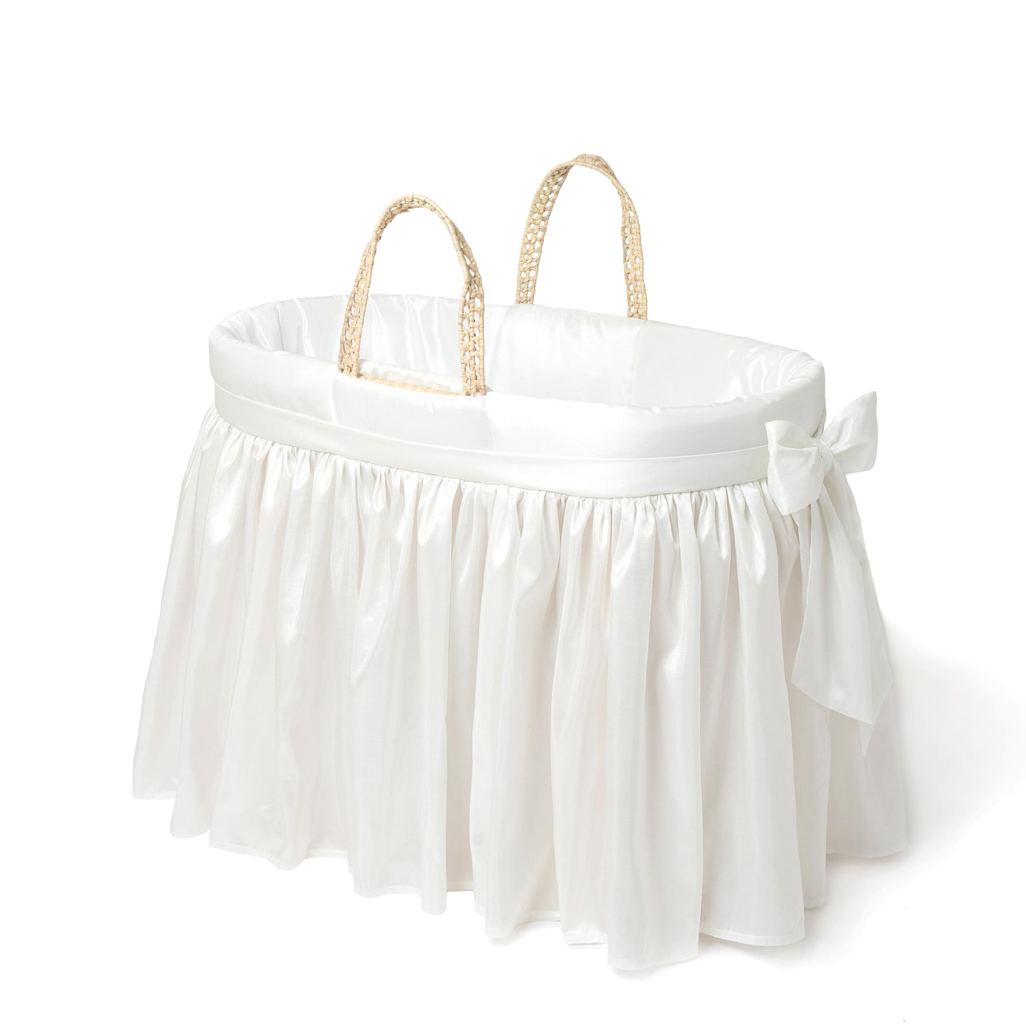 Clair De Lune Windsor Heritage Moses Basket & Stand  Clair De Lune Basket & Stand Only - No Drapes  