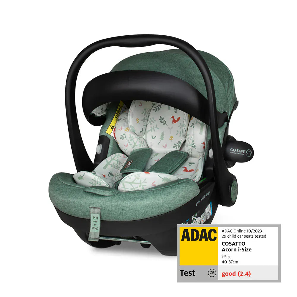 Cosatto Acorn 2 i-Size 0+ Car Seat –Meadow | Infant Carrier Cosatto