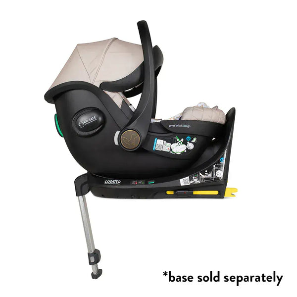 Cosatto Acorn 2 i-Size 0+ Car Seat – Whisper | Infant Carrier Cosatto