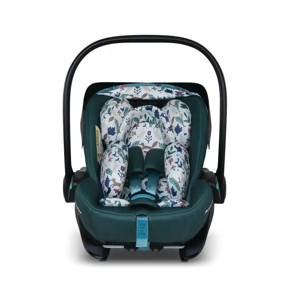 Cosatto Acorn Recline i-Size 0+ Car Seat – Masquerade | Reclining Infant Seat from Birth (40–87cm)