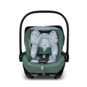 Cosatto Acorn Recline i-Size 0+ Car Seat – Meadow | Reclining Infant Seat from Birth (40–87cm)