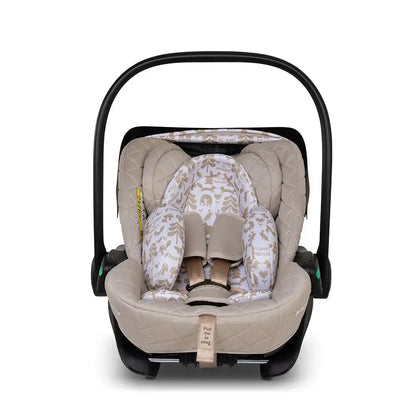 Cosatto Acorn Recline i-Size 0+ Car Seat – Whisper | Reclining Infant Seat from Birth (40–87cm)