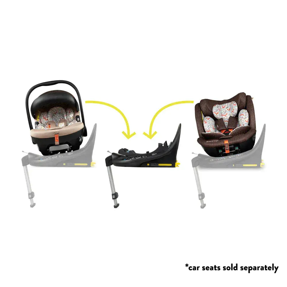 Cosatto Acorn 2 Rotating Family ISOFIX Base – Compatible with Acorn 2 i-Size & All Stages 360 Car Seats Cosatto