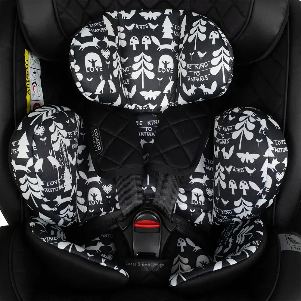 Cosatto Acorn i-Size Rotating Family Bundle - Silhouette