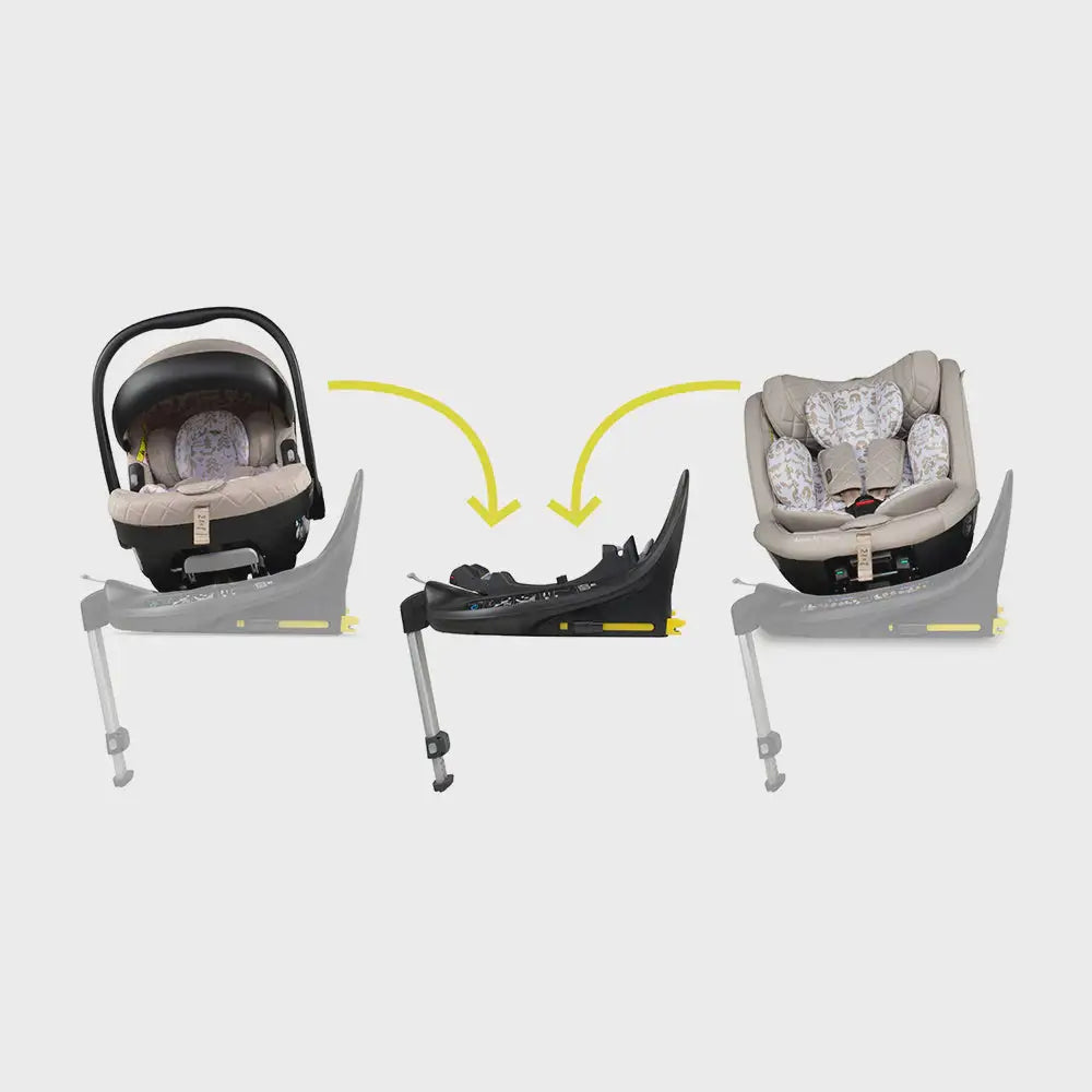 Cosatto Acorn i-Size Rotating Family Bundle - Whisper