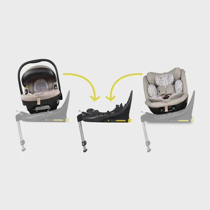 Cosatto Acorn i-Size Rotating Family Bundle - Whisper