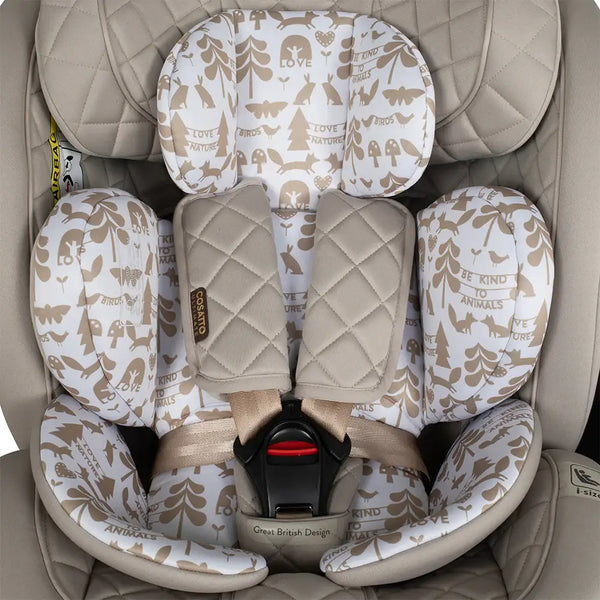 Cosatto Acorn i-Size Rotating Family Bundle - Whisper