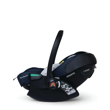 Cosatto Acorn Recline i-Size 0+ Car Seat – Doodle Days | Reclining Infant Seat from Birth (40–87cm)