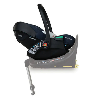 Cosatto Acorn Recline i-Size 0+ Car Seat – Doodle Days | Reclining Infant Seat from Birth (40–87cm)