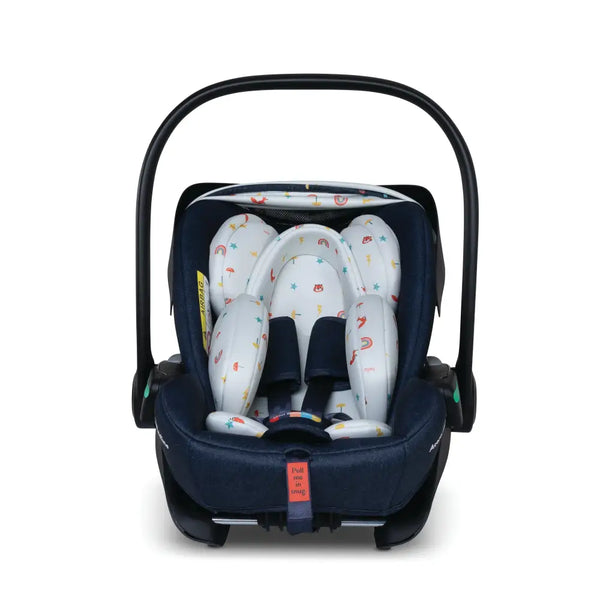 Cosatto Acorn Recline i-Size 0+ Car Seat – Doodle Days | Reclining Infant Seat from Birth (40–87cm)