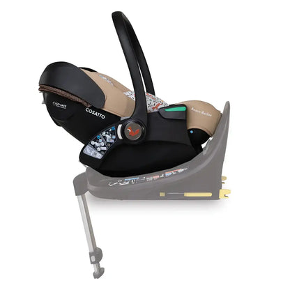 Cosatto Acorn Recline i-Size 0+ Car Seat – Foxford Hall | Reclining Infant Seat from Birth (40–87cm)