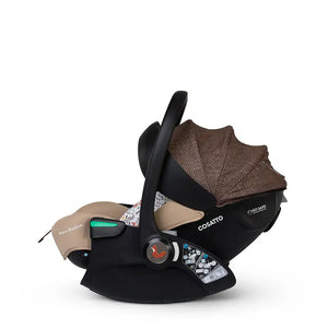 Cosatto Acorn Recline i-Size 0+ Car Seat – Foxford Hall | Reclining Infant Seat from Birth (40–87cm)