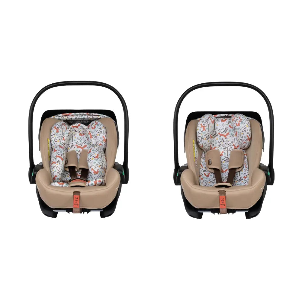 Cosatto Acorn Recline i-Size 0+ Car Seat – Foxford Hall | Reclining Infant Seat from Birth (40–87cm)