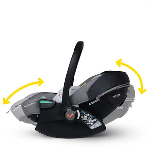 Cosatto Acorn Recline i-Size 0+ Car Seat – Foxling | Reclining Infant Seat from Birth (40–87cm)