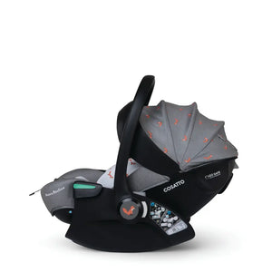 Cosatto Acorn Recline i-Size 0+ Car Seat – Foxling | Reclining Infant Seat from Birth (40–87cm)