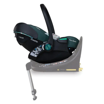 Cosatto Acorn Recline i-Size 0+ Car Seat – Masquerade | Reclining Infant Seat from Birth (40–87cm)