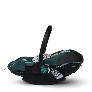 Cosatto Acorn Recline i-Size 0+ Car Seat – Masquerade | Reclining Infant Seat from Birth (40–87cm)