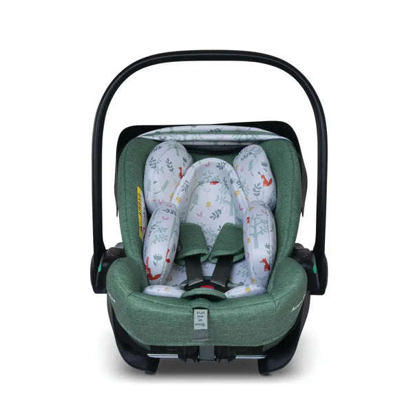 Cosatto Acorn Recline i-Size 0+ Car Seat – Meadow | Reclining Infant Seat from Birth (40–87cm)