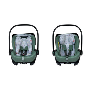 Cosatto Acorn Recline i-Size 0+ Car Seat – Meadow | Reclining Infant Seat from Birth (40–87cm)
