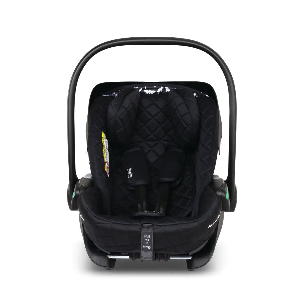 Cosatto Acorn Recline i-Size 0+ Car Seat – Silhouette | Reclining Infant Seat from Birth (40–87cm)