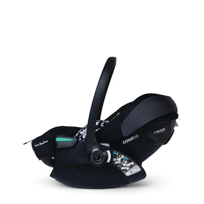 Cosatto Acorn Recline i-Size 0+ Car Seat – Silhouette | Reclining Infant Seat from Birth (40–87cm)