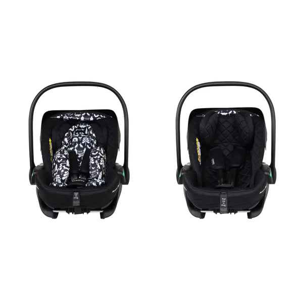 Cosatto Acorn Recline i-Size 0+ Car Seat – Silhouette | Reclining Infant Seat from Birth (40–87cm)