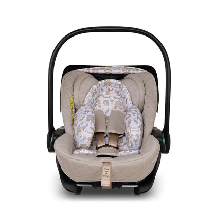 Cosatto Acorn Recline i-Size 0+ Car Seat – Whisper | Reclining Infant Seat from Birth (40–87cm)