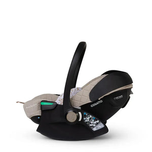 Cosatto Acorn Recline i-Size 0+ Car Seat – Whisper | Reclining Infant Seat from Birth (40–87cm)