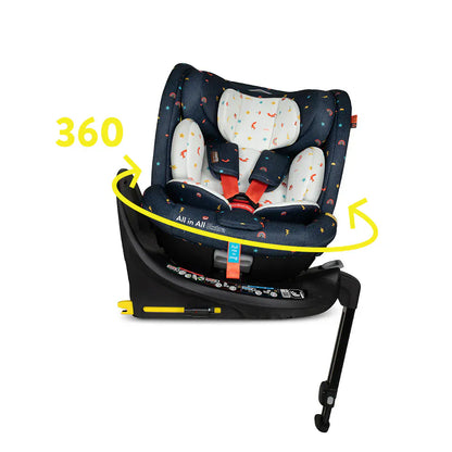 Cosatto All in All Extra i-Size 360 Car Seat - Doodle Days Cosatto