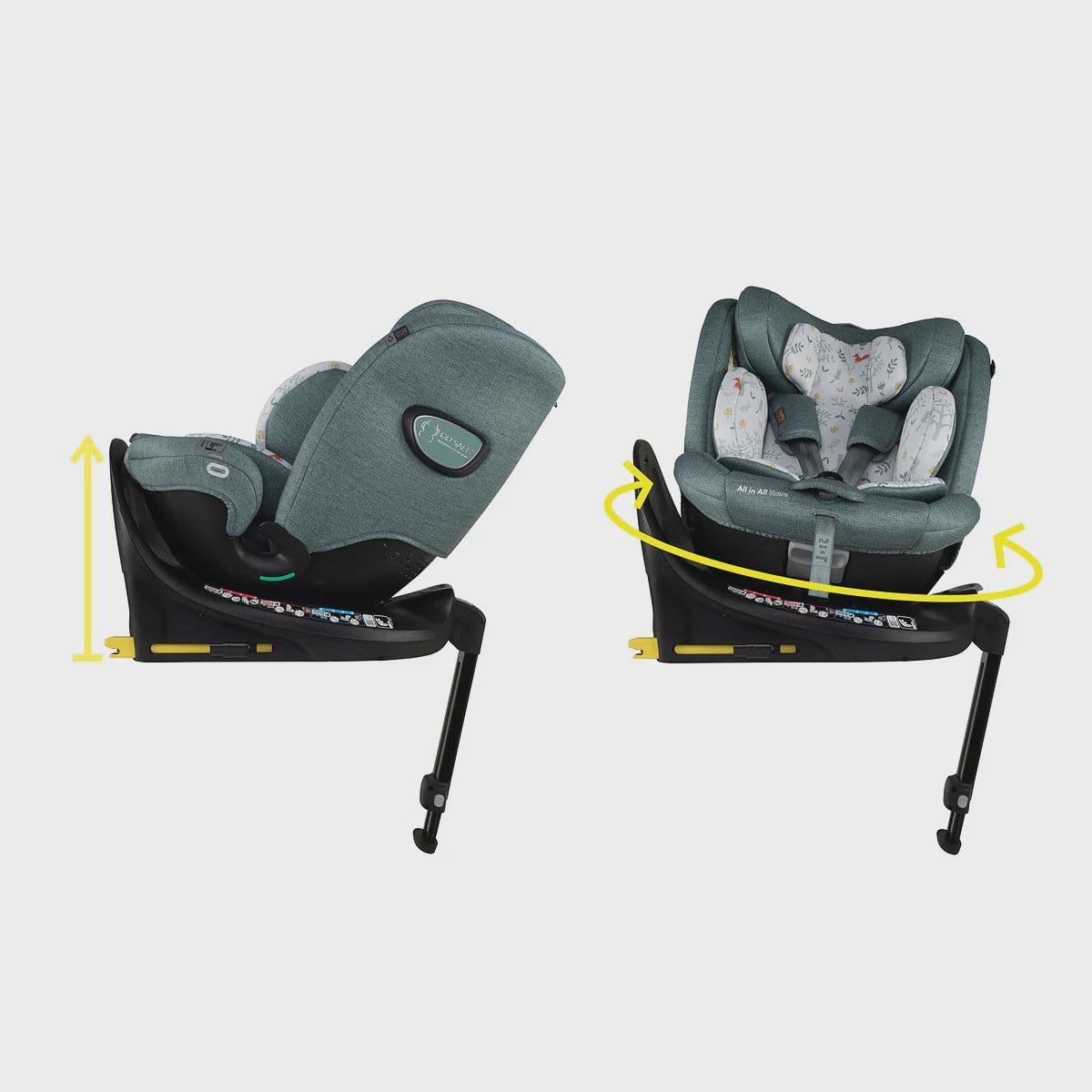 Cosatto All in All Extra i-Size 360 Car Seat - Meadow Cosatto