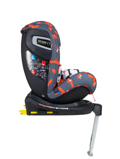 Cosatto All in All Rotate Group 0+123 Car Seat Charcoal Mister Fox General Cosatto