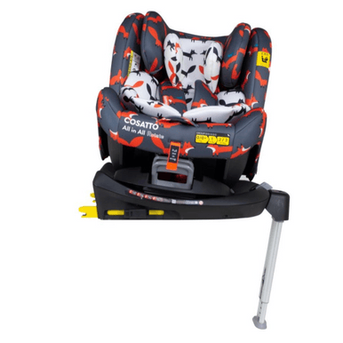 Cosatto All in All Rotate Group 0+123 Car Seat Charcoal Mister Fox General Cosatto
